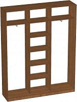 Шкаф купе 3 двери 2200х600х2300мм (2 Вешало, 1 Полки)