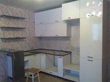 Кухонный гарнитур Г-образный:  2200х1650мм