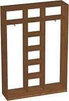 Шкаф купе 3 двери1800х450х2300мм (2 Вешало, 1 Полки)