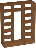 Шкаф купе 3 двери 2400х600х2300мм(1 Вешало, 2 Полки)