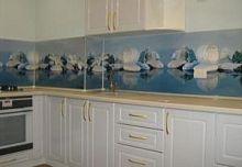 Кухонный гарнитур Г-образный:  1450х2850мм