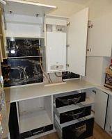 Кухонный гарнитур Г-образный: 1200х2100мм