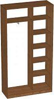 Шкаф купе 2 двери1200х450х2300мм (1 Вешало, 1 Полки)