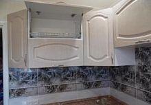 Кухонный гарнитур Г-образный:  1650х2450мм